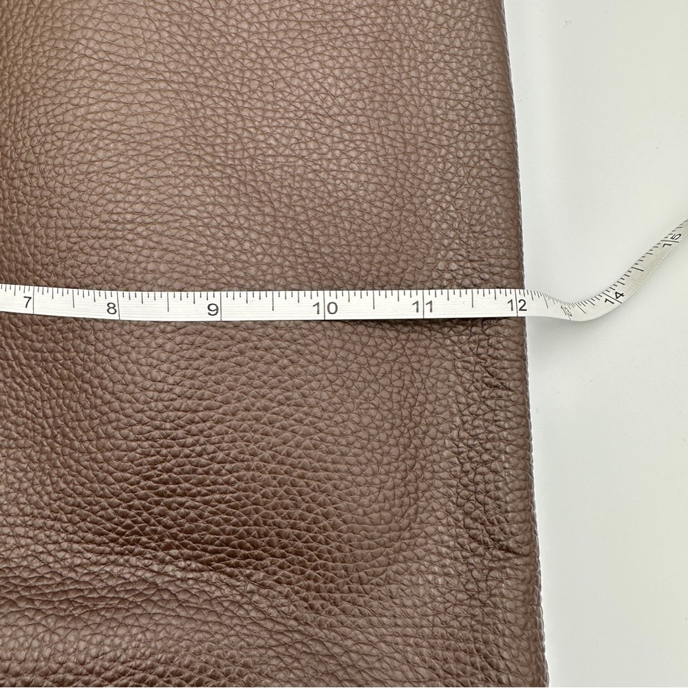 Valentina Women’s Brown Leather Shoulder Bag Size Medium - Picture 9 of 10